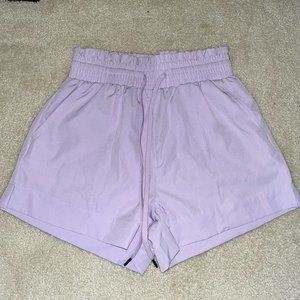 Lavender High Waisted Athletic Short Size S